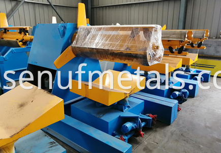 6 tons hydraulic decoiler